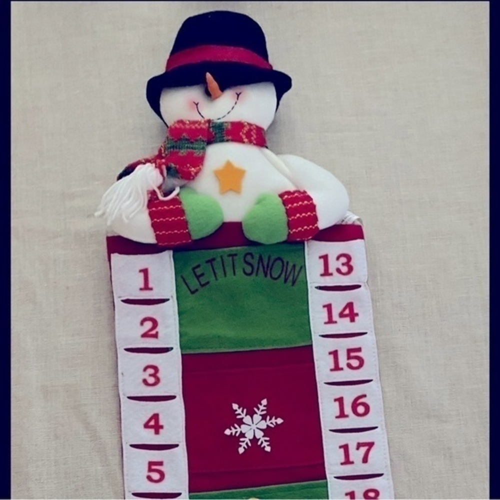 Snowman Advent Calendar